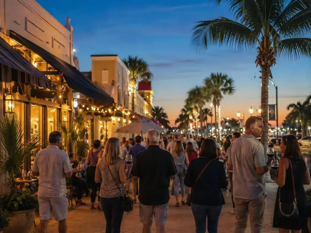 Flagler Avenue Wine Walk